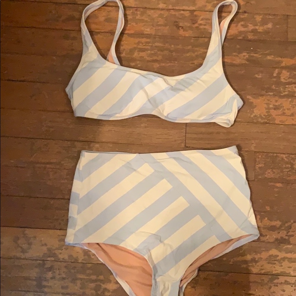 Jcrew high waisted swimsuit